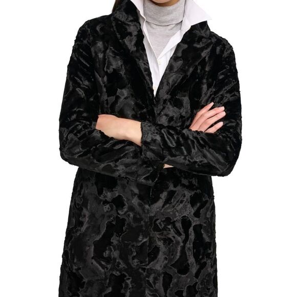 NWT Calvin Klein Women's Faux Fur Jacket Size M - Picture 2 of 12